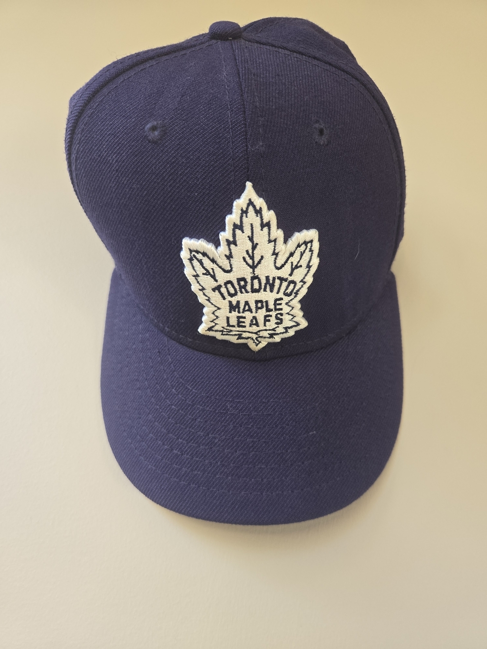 Toronto Maple Leafs New Era 59FIFTY Fitted Hat Cap 7 3/8 NHL Wool